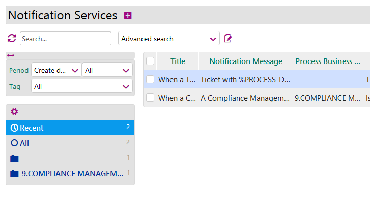 notification scenarios automation comidor