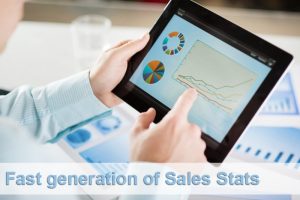 Sales stats