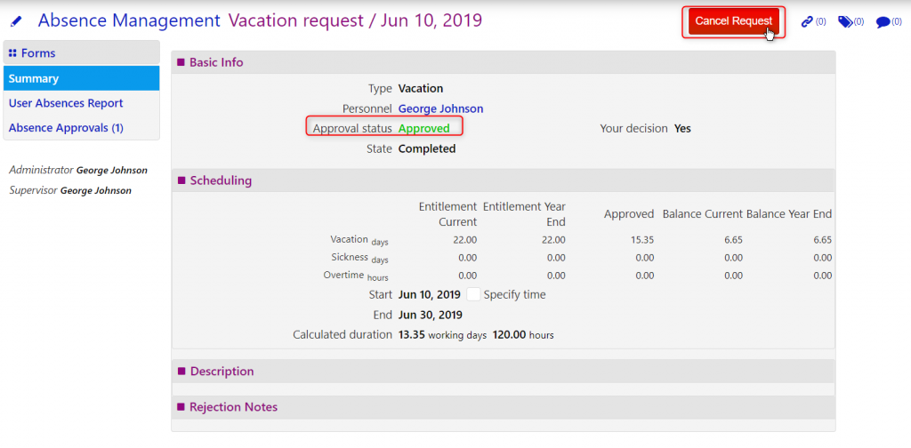 Cancel request v.6.2| Comidor Platform