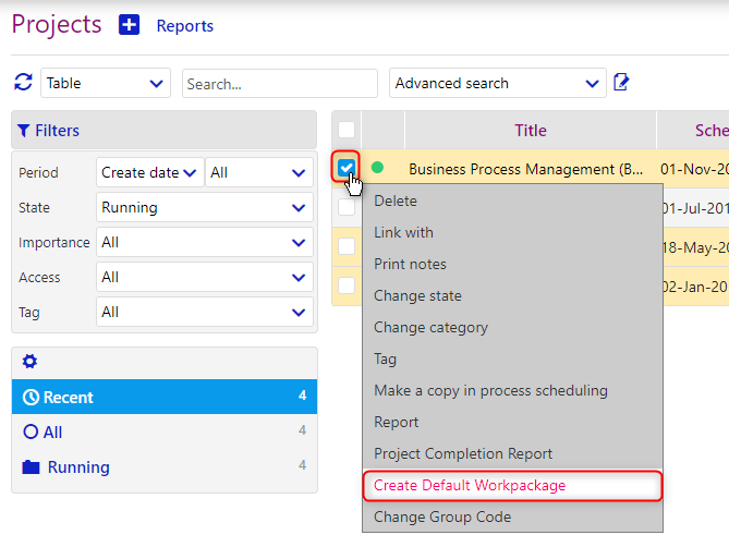 Gantt Chart Process Scheduling