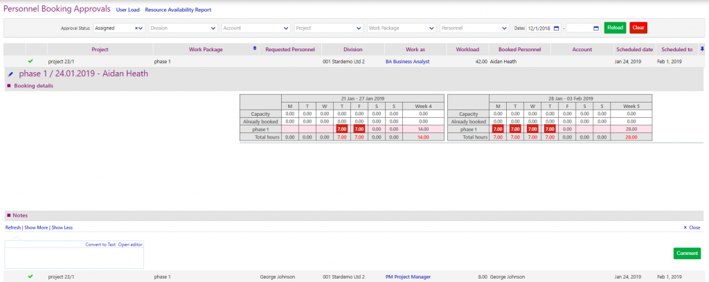 resource booking/comidor low-code bpm platform