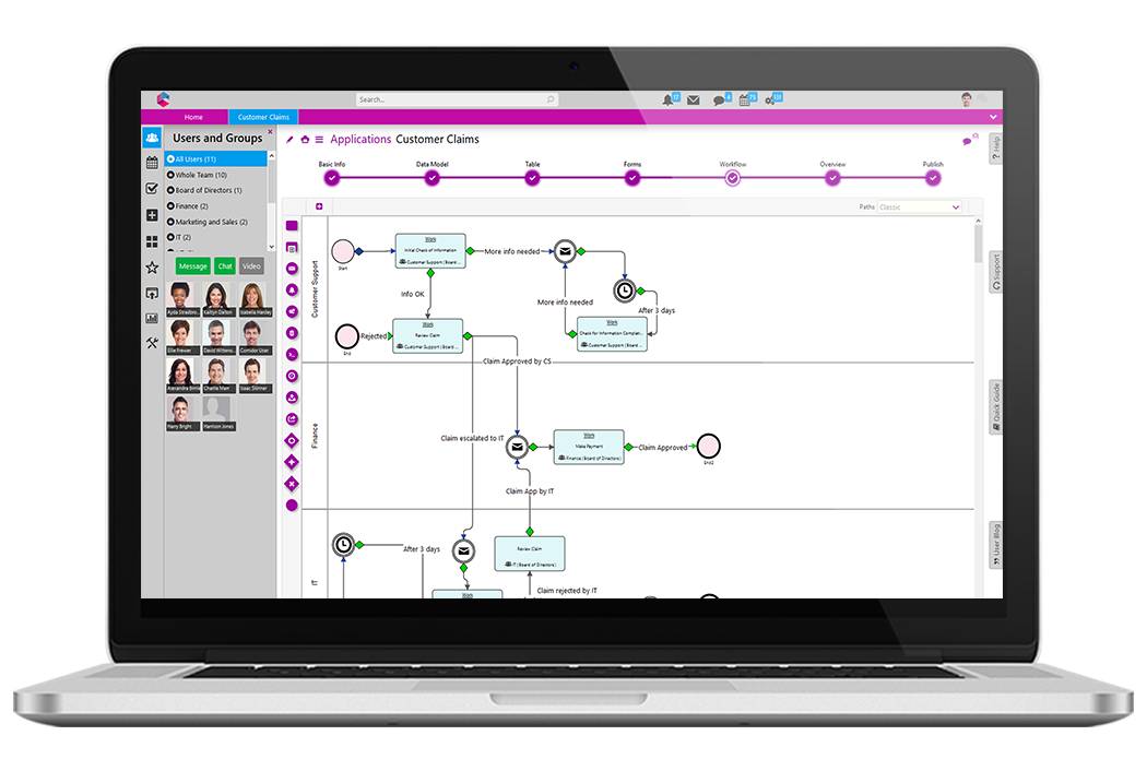 low-code | Comidor Low-Code BPM Platform