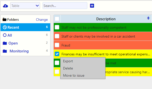 multi check risks / Comidor Digital Automation Platform