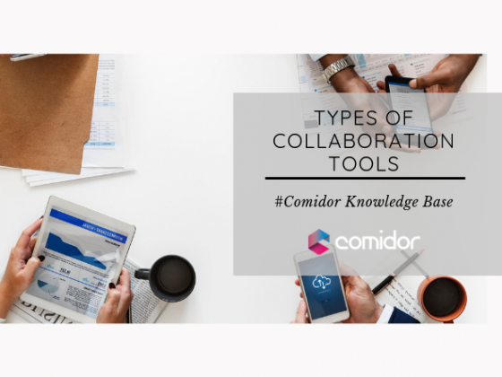 Types of Collaboration tools | Comidor Low-Code BPM Platform