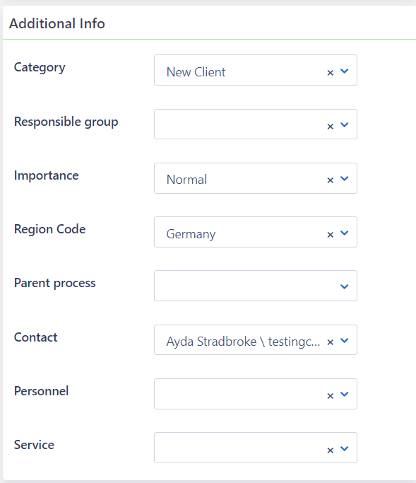 additional info form designer & surveys V6.2 | Comidor Platform