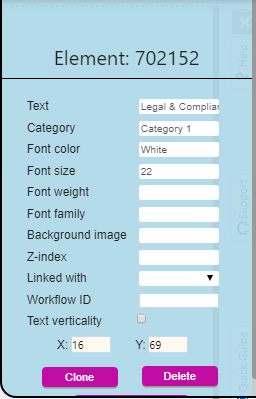 Enterprise canvas label | Comidor Platform