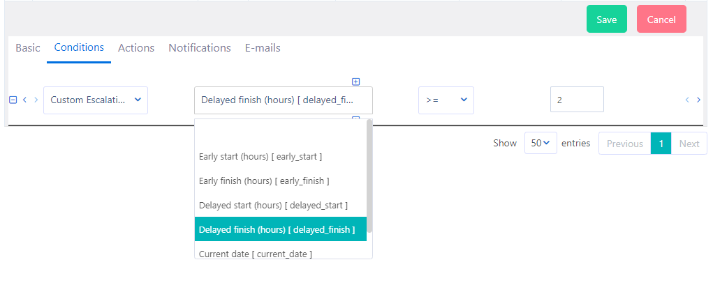 Workflow escalation | Comidor Platform