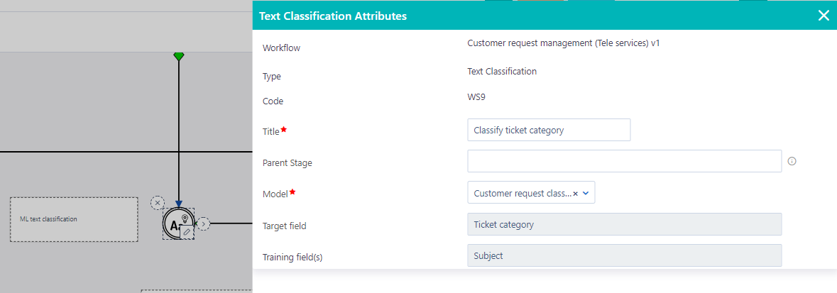 Text Classification | Comidor Platform