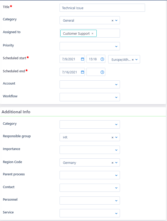 Issues | Comidor Platform