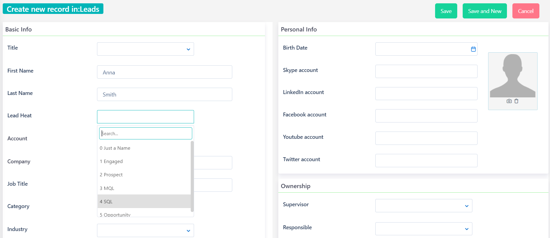 Basic info - Leads v.6.2| Comidor Platform