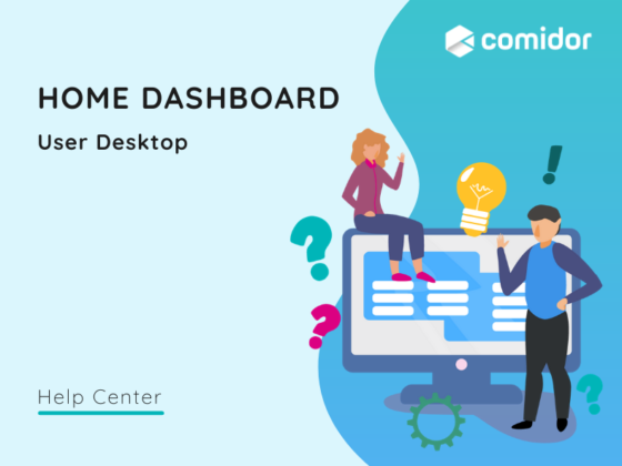 home dashboard | Comidor Digital Automation Platform