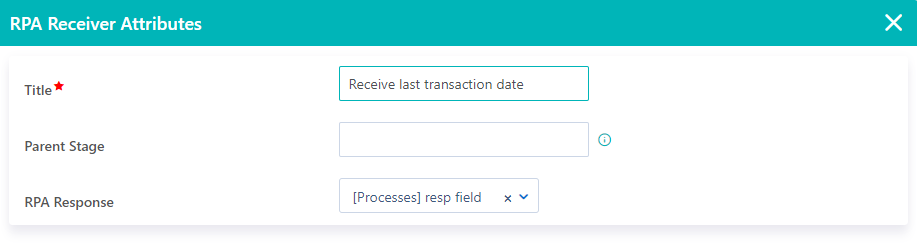 RPA Receiver | Comidor Platform