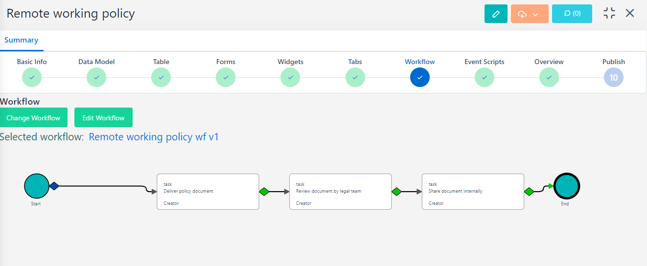 App creation with NLP | Comidor Platform