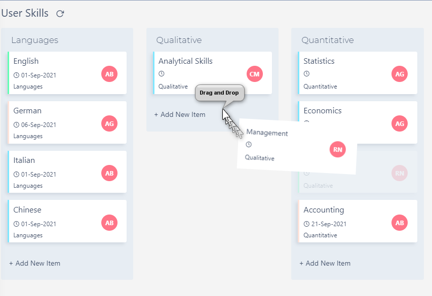 Kanban Application | Comidor Platform