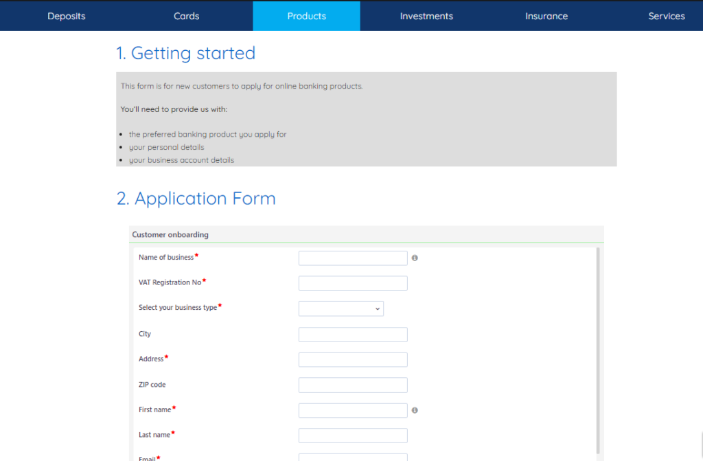Public forms | Comidor Low-code Platform