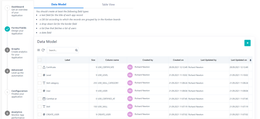 Kanban applications | Low-code | Help Center | Comidor BPM