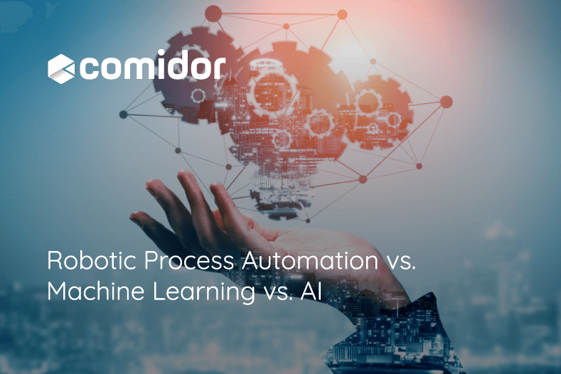 Glamour Pest historie Robotic Process Automation vs. Machine Learning vs. AI | Comidor