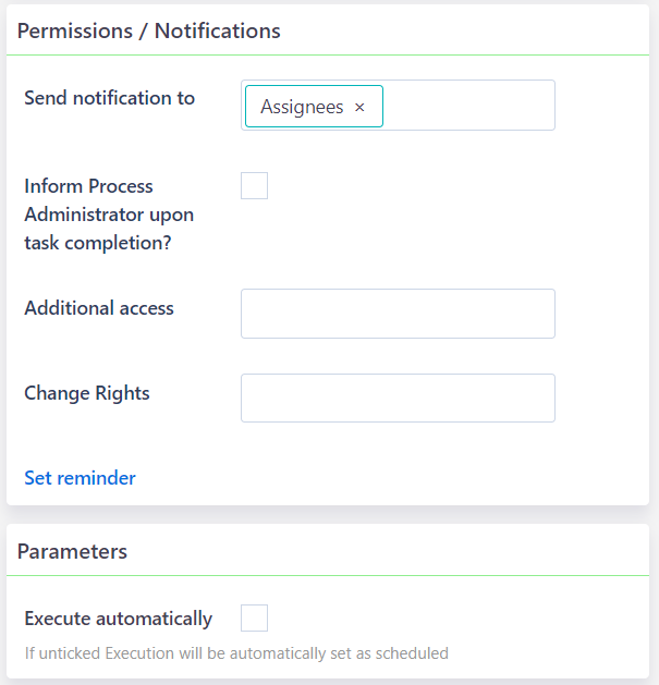permissions campaigns V6.2 | Comidor Platform