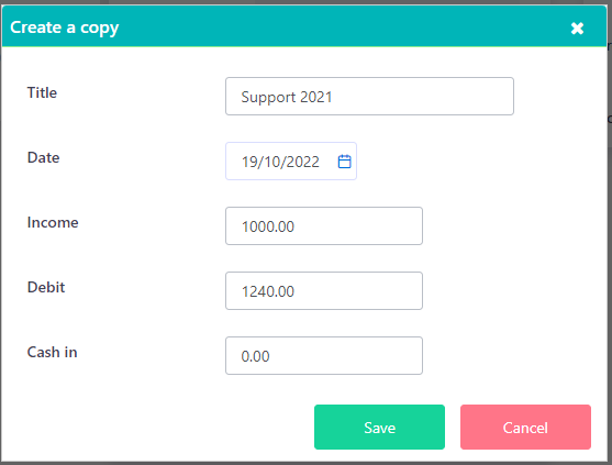 Copy as Income v.6.2. |comidorplatform