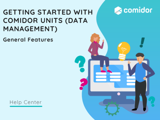 Getting started with Comidor units