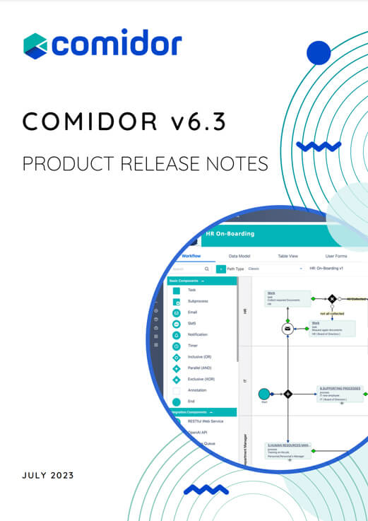 Comidor v6.3 release notes